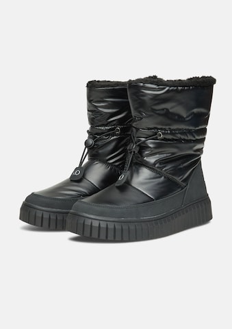 s.Oliver Snowboots in Schwarz: Vorderseite