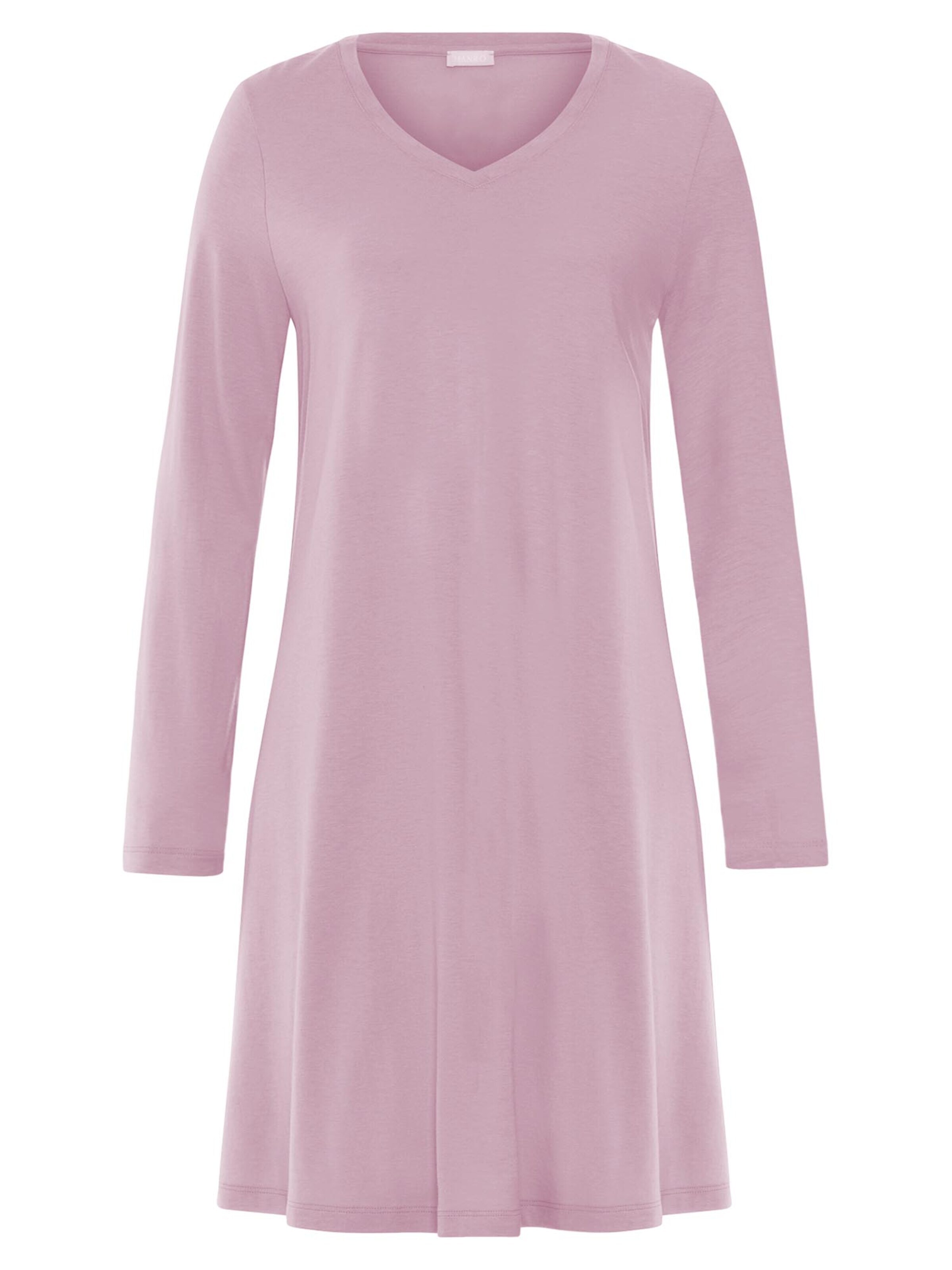Hanro Nightgown 'Sleep & Lounge' in Purple: front