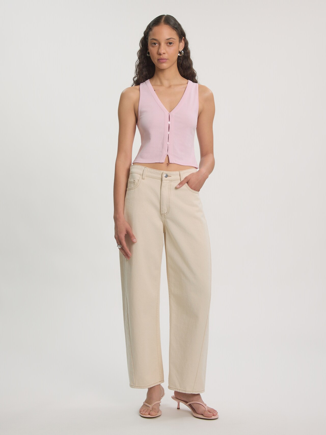EDITED Top 'Naika' pink