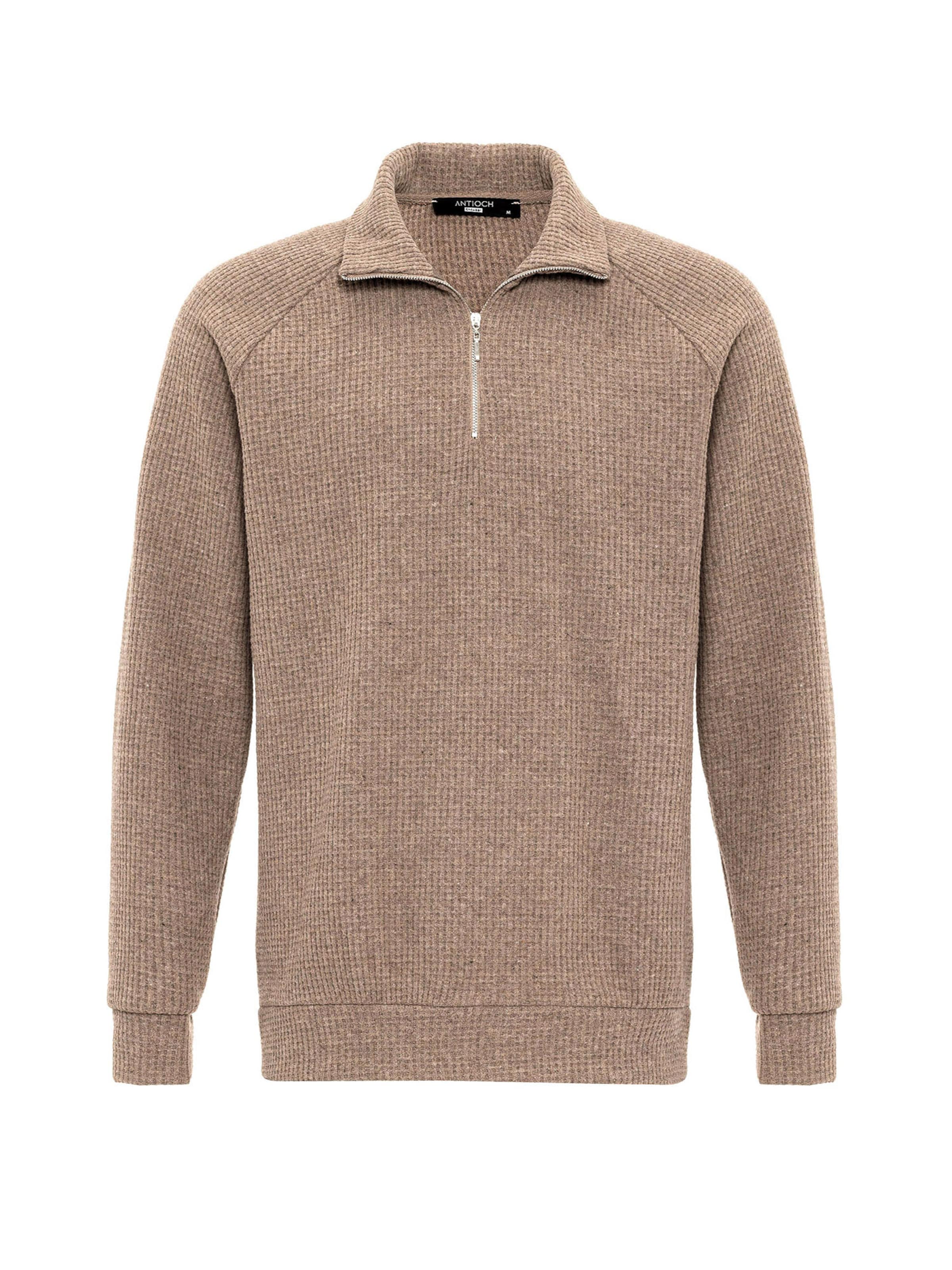Antioch Sweater in Beige: front
