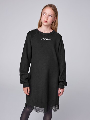 smALLSAINTS Kleid in Schwarz: Vorderseite