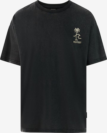 PROTEST Shirt 'PRTDenwick' in Schwarz: Vorderseite