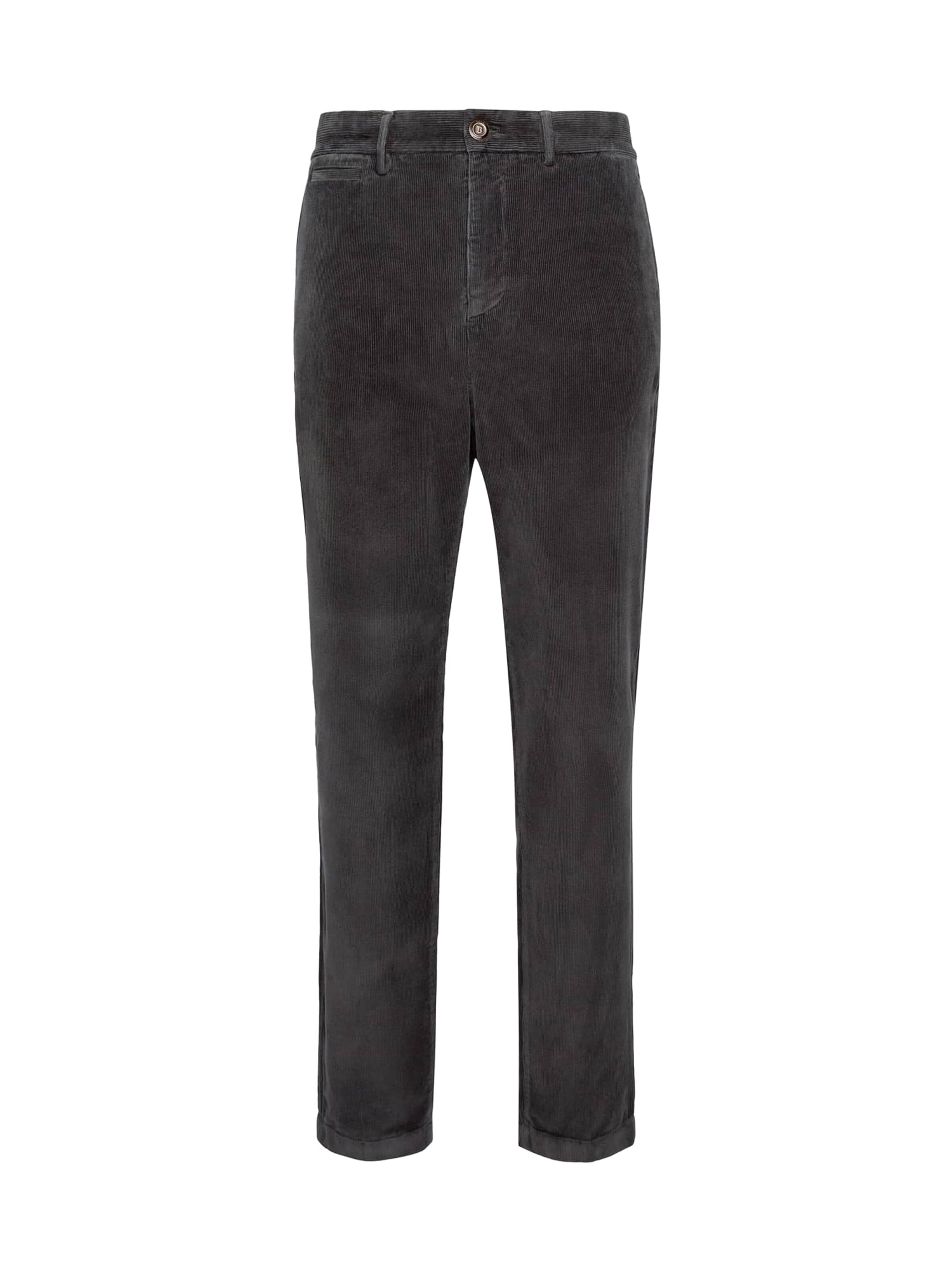 Boggi Milano Regular Trousers in Grey: front