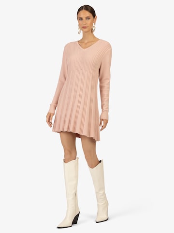 Kraimod Úpletové šaty – pink