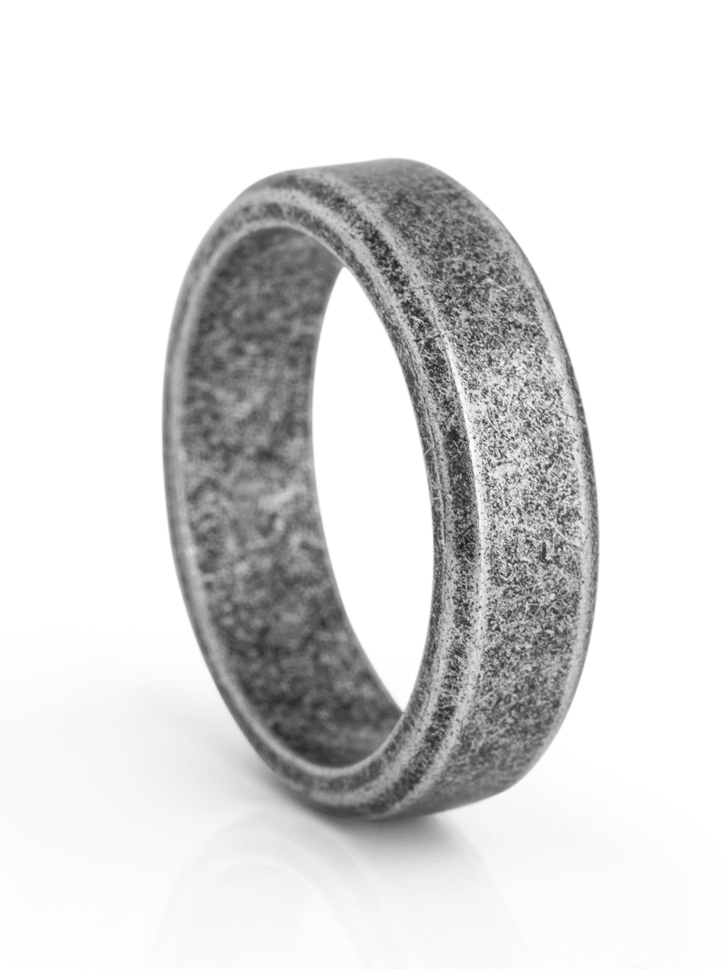 Akitsune Ring 'Purus' in Silver: front