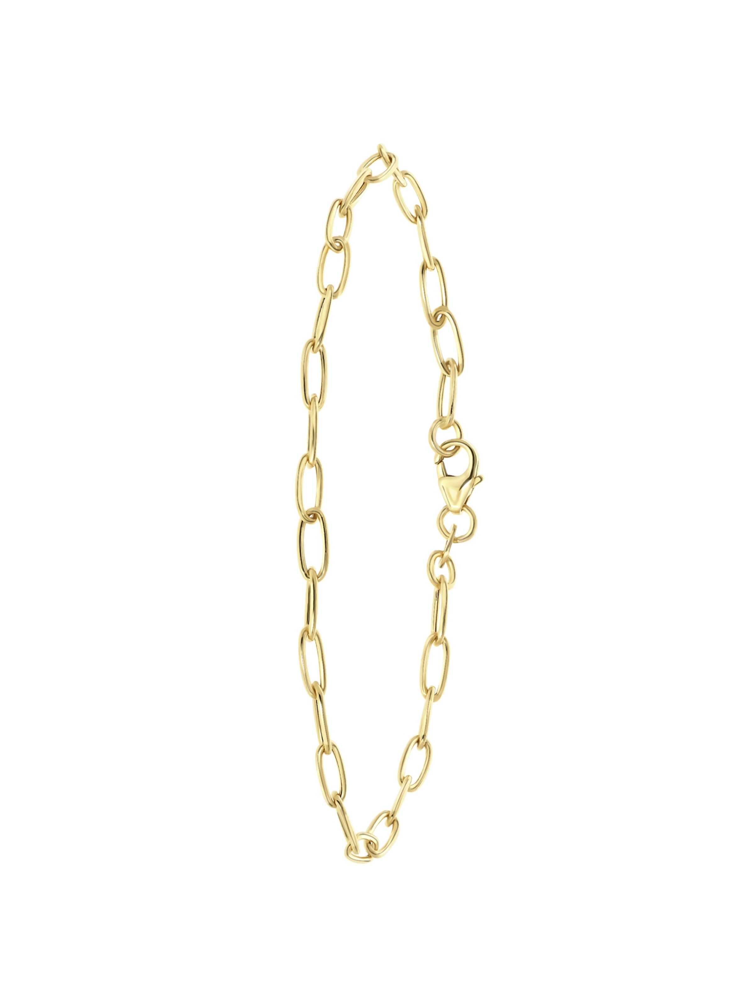 Lucardi Bracelet 'Klassisch' in Gold: front