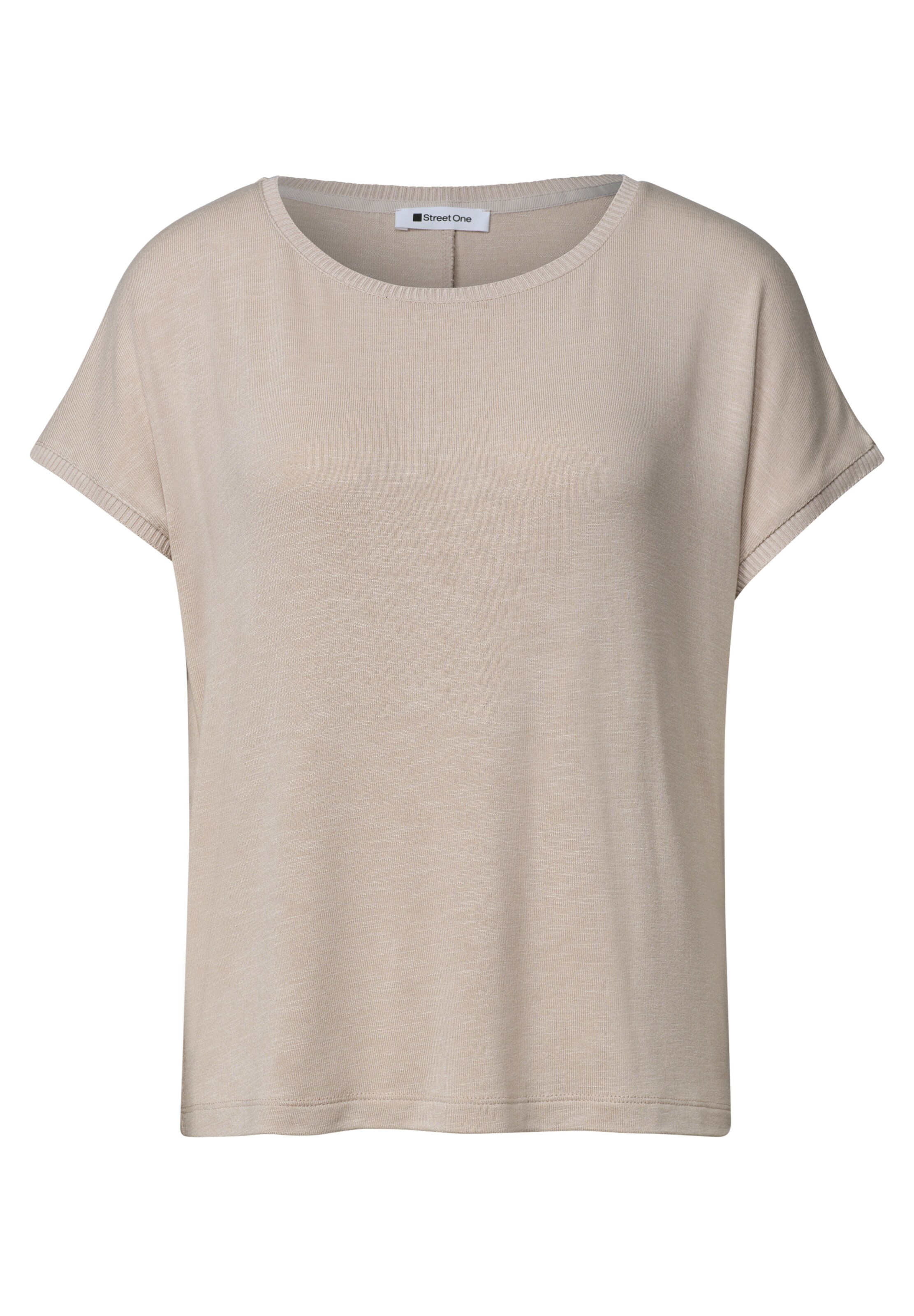 STREET ONE Shirt in Beige: Vorderseite