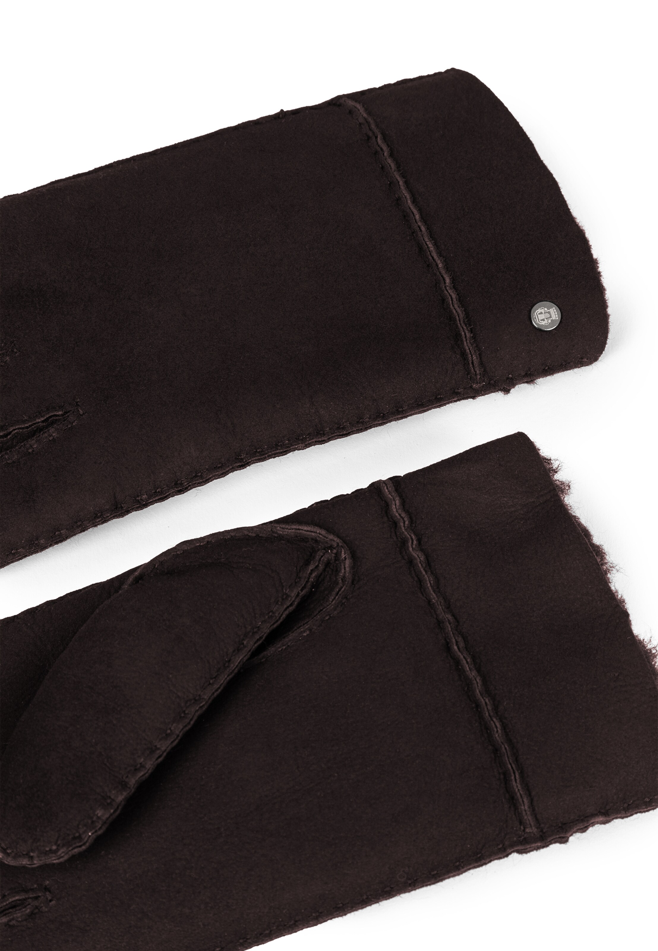 Roeckl Lederhandschuhe 'CLASSIC SILK LAMB' in Braun