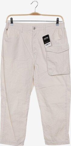 G-Star RAW Pants in M in White: front