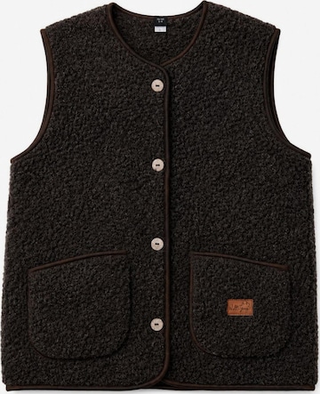 awoolco Vest 'Bellawe' in Brown: front