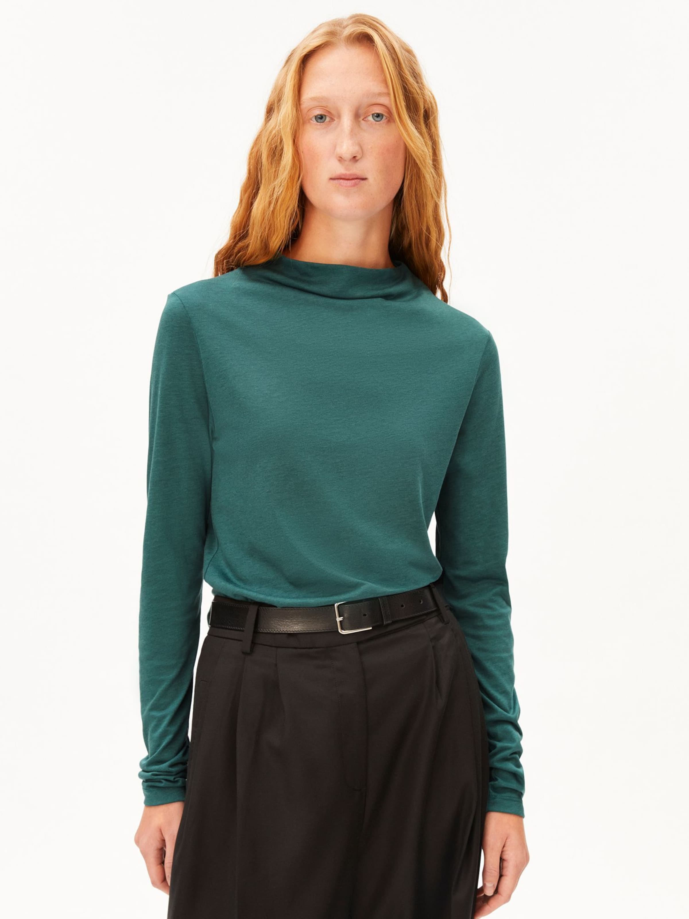 ARMEDANGELS Shirt in Blauw: voorkant