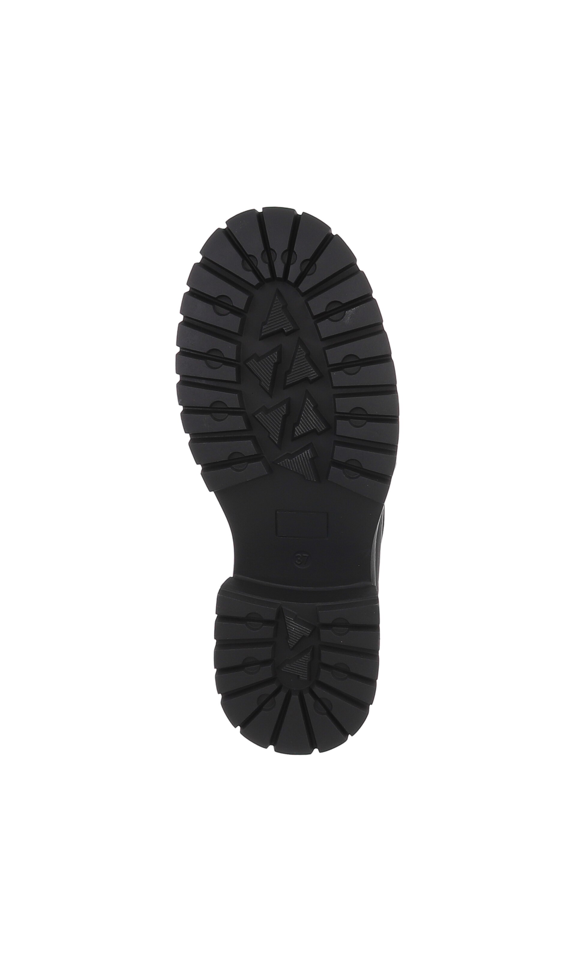 Ital-Design Schnürstiefelette in Schwarz