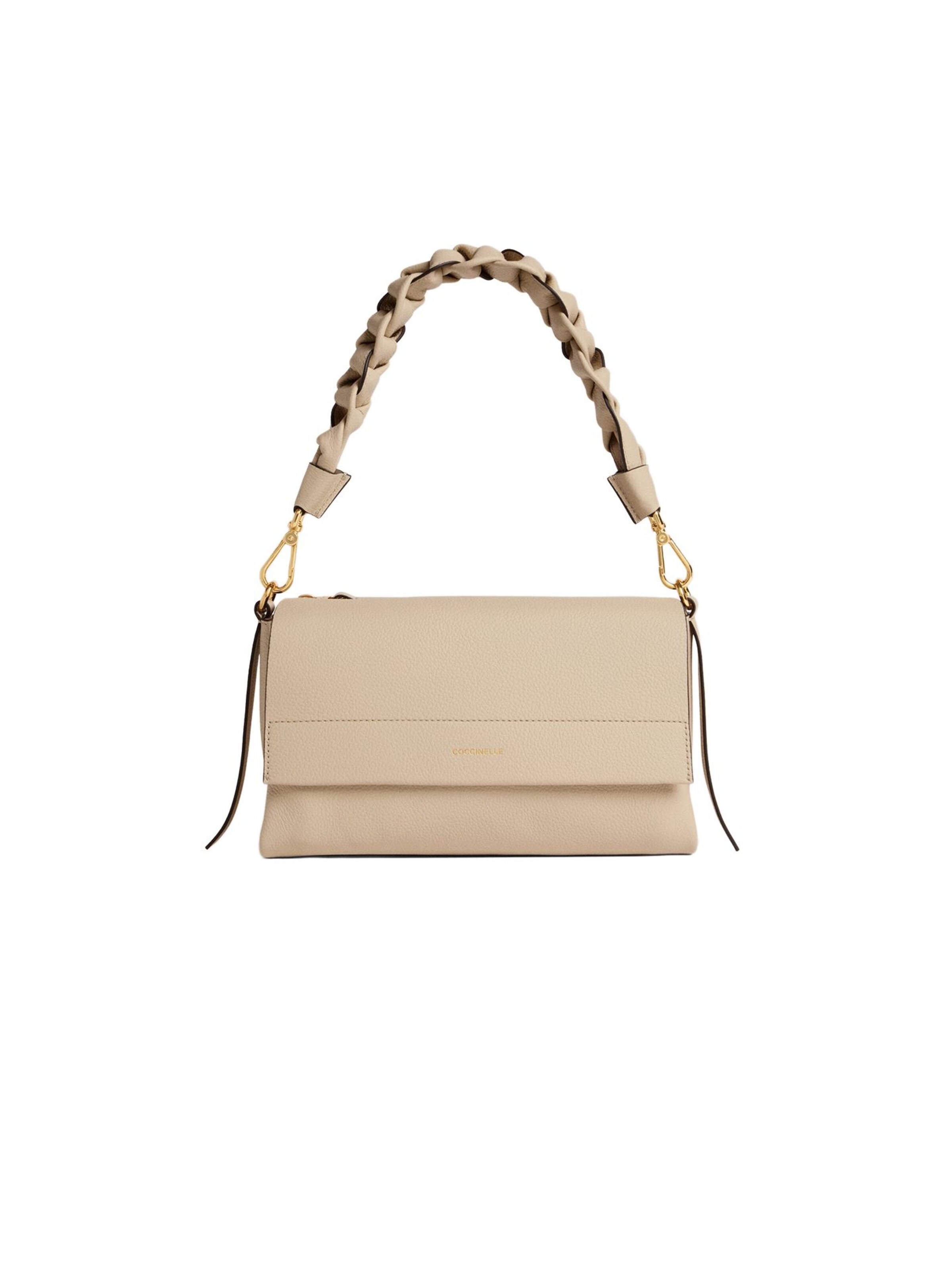 Coccinelle Handtasche‌‌‌‌‌‌‌‌‌‌ in Beige: Vorderseite