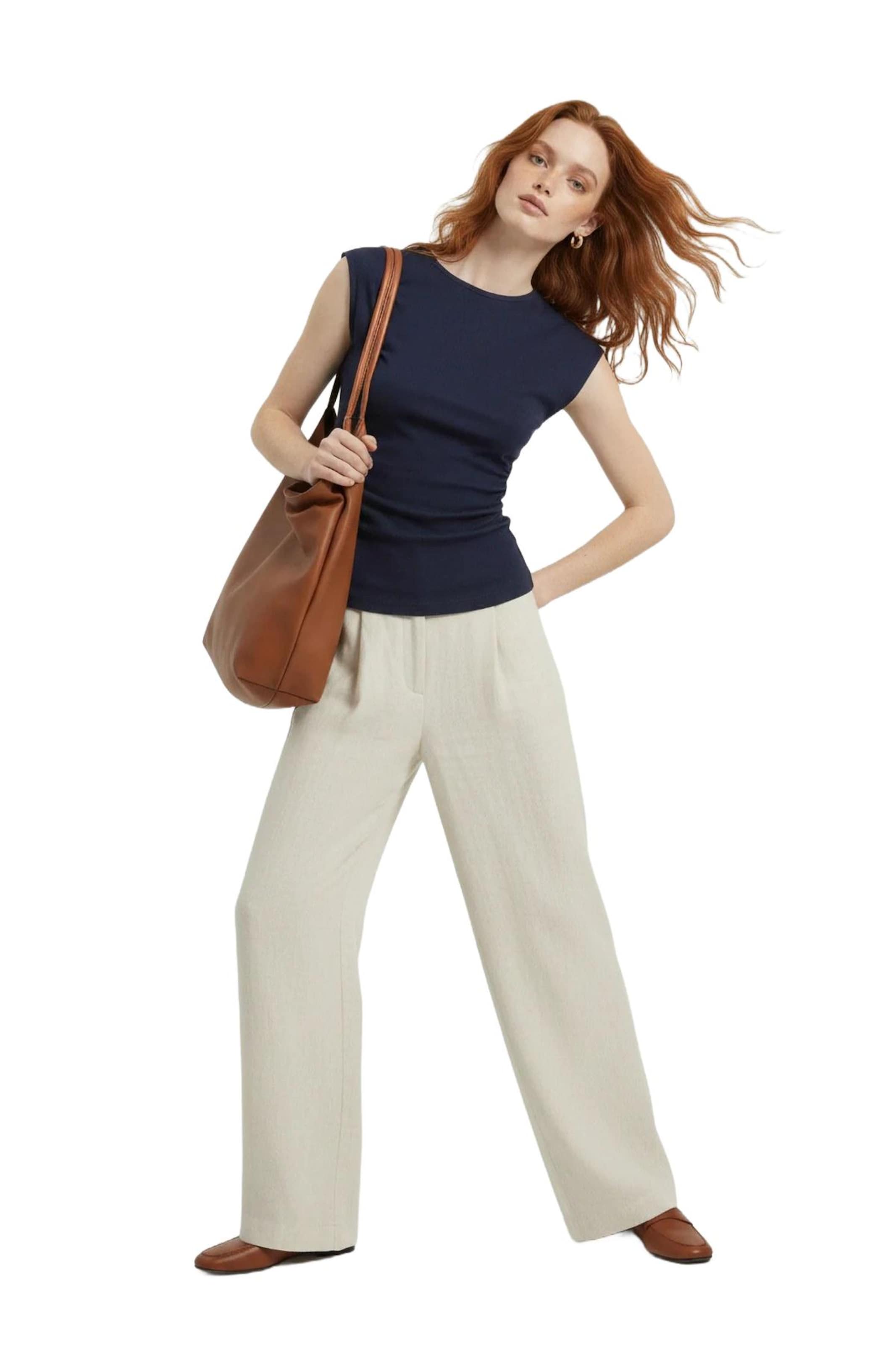 No Matter What Top in Blau