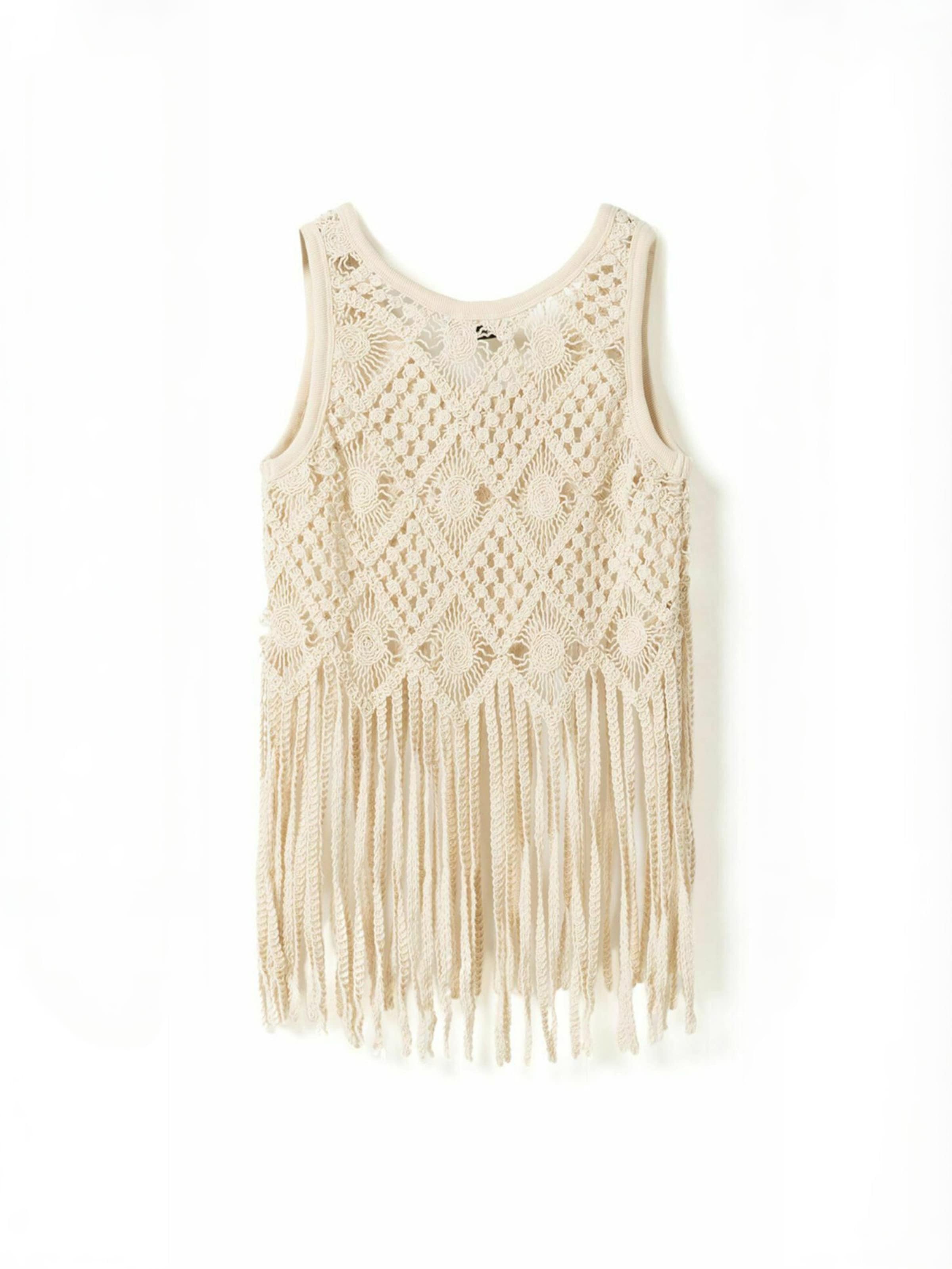 Top ' N-Myrah ' di Noella in beige