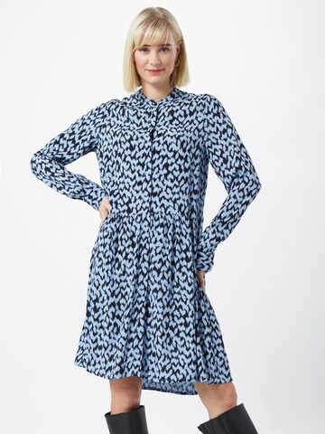 Robe-chemise 'Meera' mbym en bleu : devant