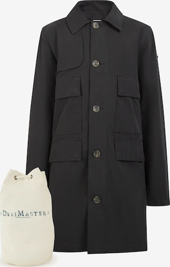 DreiMaster Vintage Manteau mi-saison en marine / noir / blanc cassé, Vue avec produit