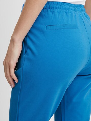 Fransa Tapered Trousers in Blue