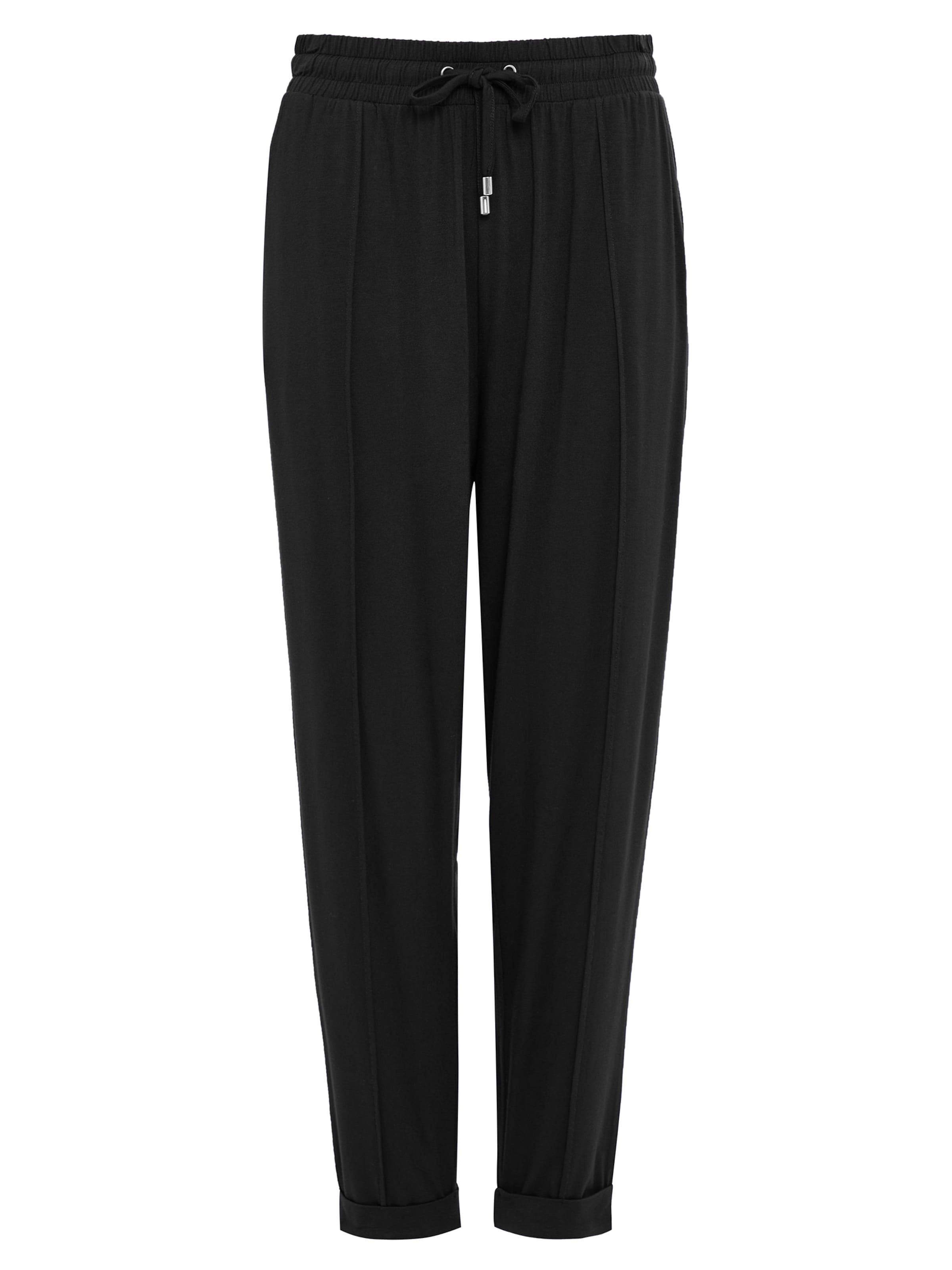 Threadbare Pantalon 'Steph' in Zwart: voorkant