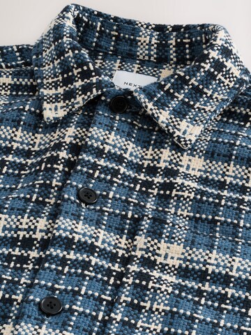 Next Regular fit Button Up Shirt in Blue