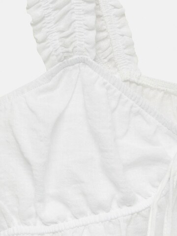 Pull&Bear Bluse i hvid
