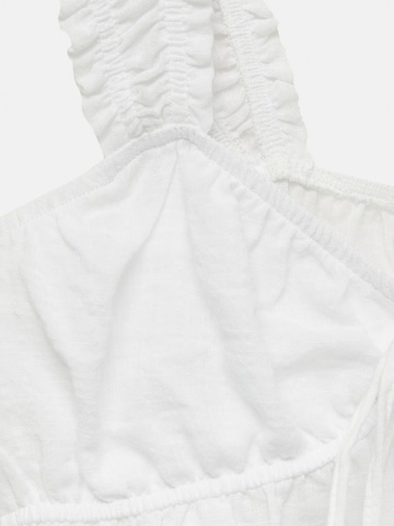 Chemisier Pull&Bear en blanc