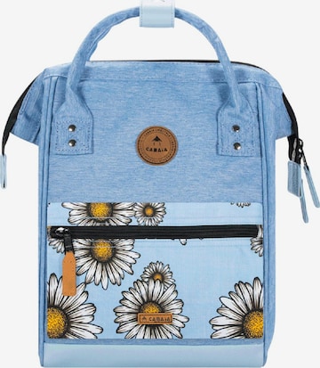 Cabaia Backpack in Blue: front