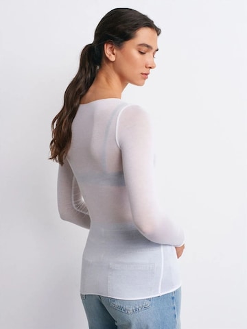 Camicia da donna di Dilvin in bianco