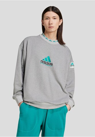 ADIDAS ORIGINALS Sweatshirt 'Eqt Reflect Crw' in Grau: Vorderseite