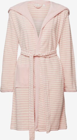 ESPRIT Short Bathrobe in Pink: front