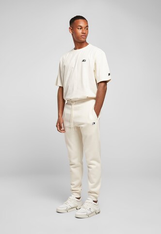 Effilé Pantalon 'Essential' Starter Black Label en blanc