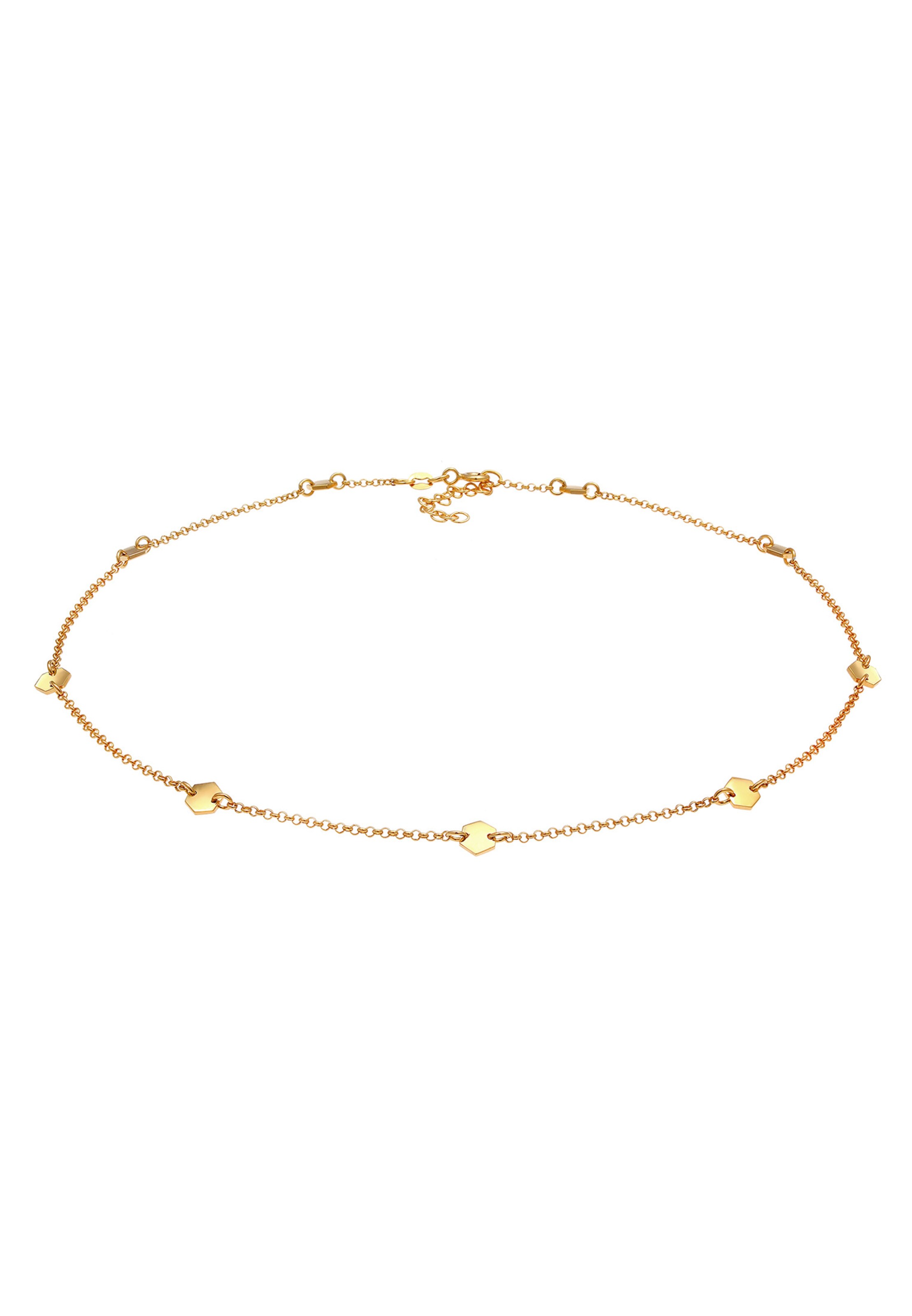 Chaîne ELLI en or : devant