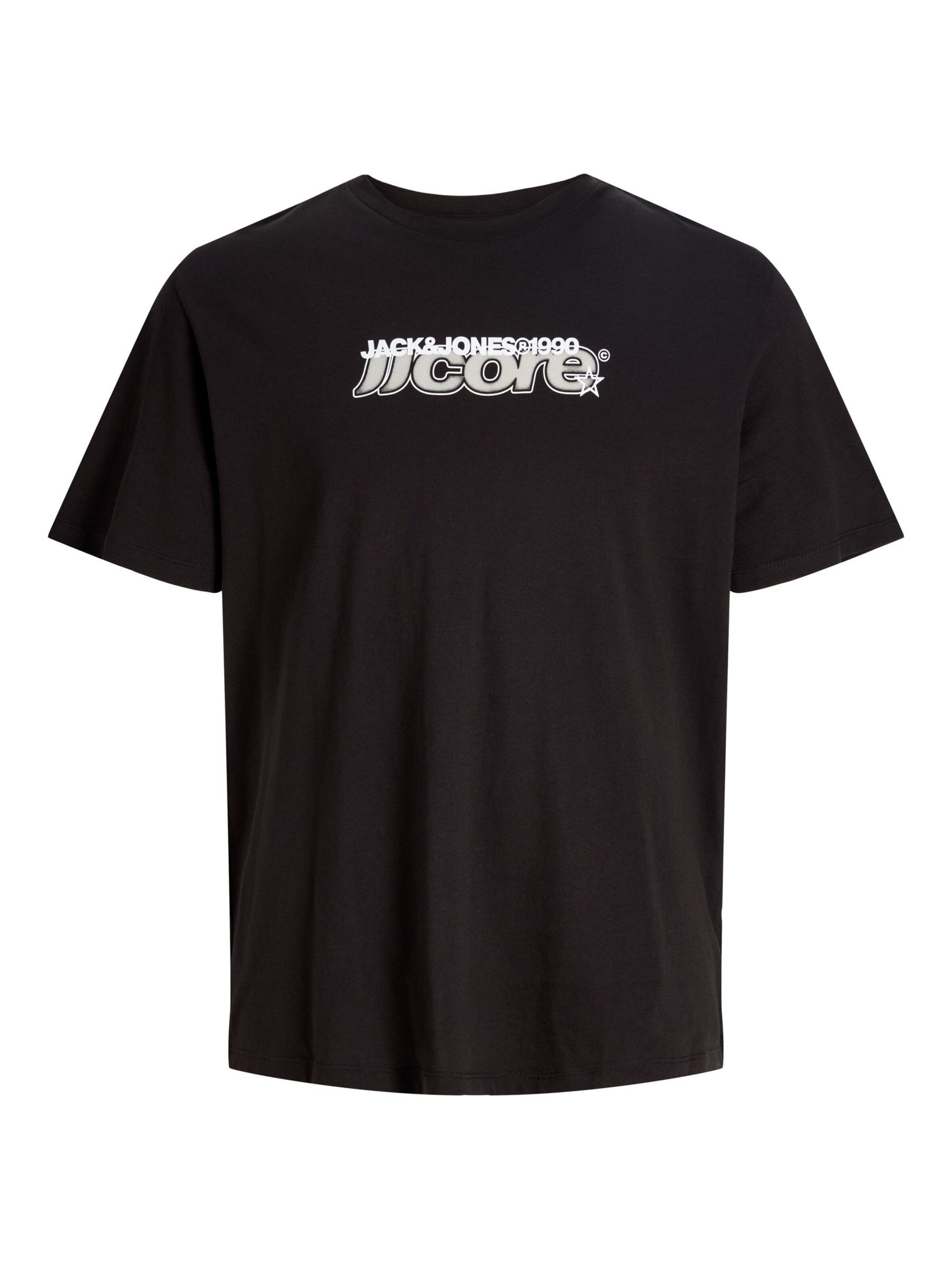 JACK & JONES Shirt in Black: front