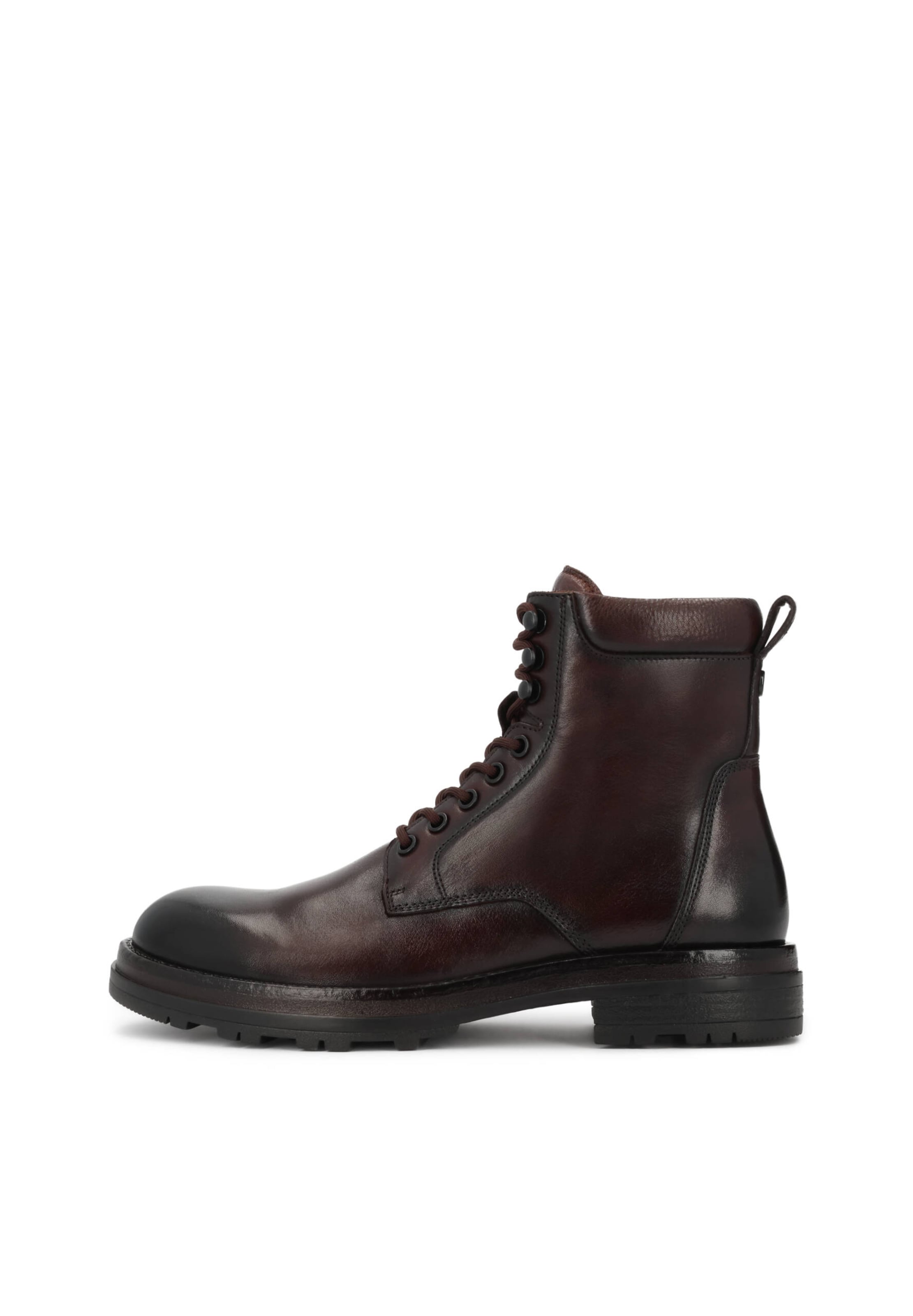 Boots stringati di Kazar in marrone: frontale