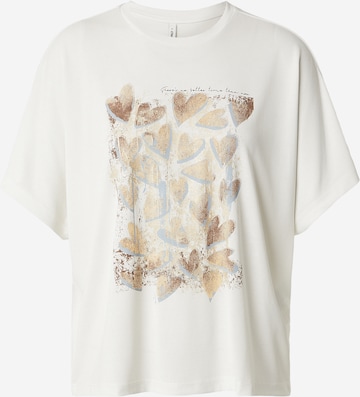 balta ONLY Marškinėliai 'ONLFREE': priekis