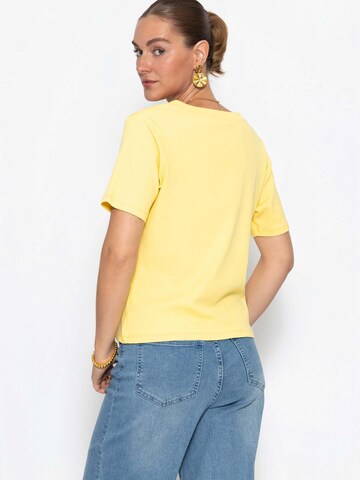 SASSYCLASSY T-shirt i gul