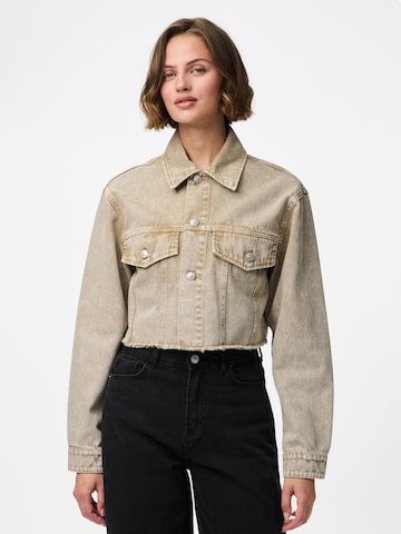 Veste mi-saison 'PCFay' PIECES en beige : devant