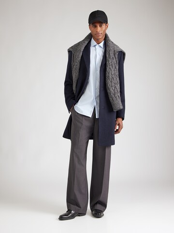 Slim fit Camicia di Michael Kors in blu