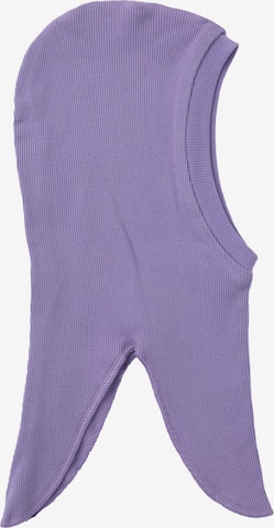 NAME IT Beanie 'MOE' in Purple: front