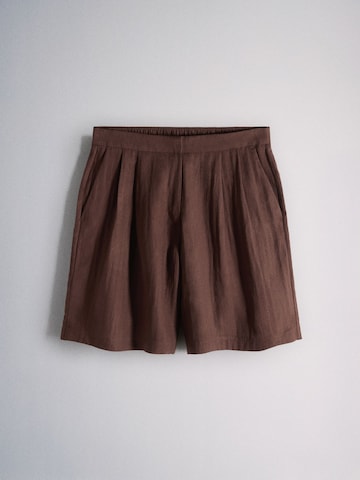 Loosefit Pantalon à plis The Set en beige