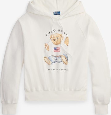 Polo Ralph LaurenSweater majica - bijela boja: prednji dio