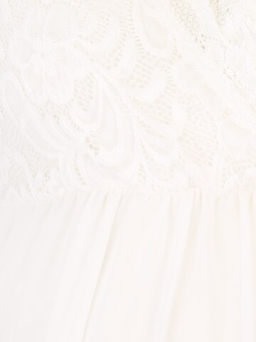 Robe de soirée 'IVANE' MAMALICIOUS en blanc