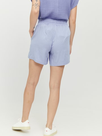 mazine Loosefit Shorts ' Palm Cove ' in Blau