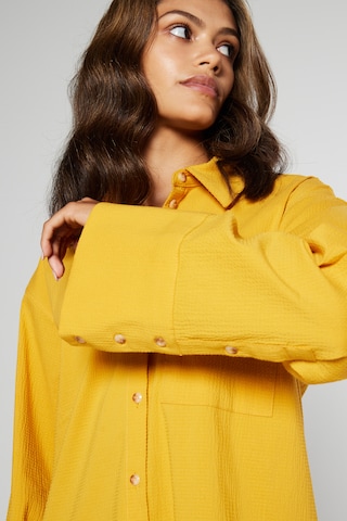 Camicia da donna 'Geenie' di Aligne in giallo