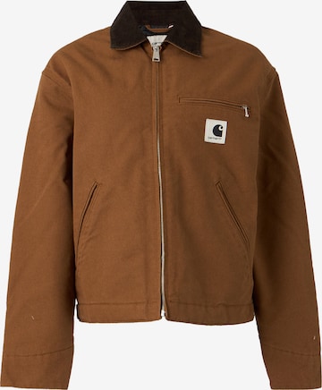 Carhartt WIPPrijelazna jakna 'Detroit' - smeđa boja: prednji dio