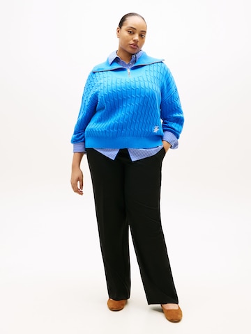 Tommy Hilfiger Curve Sveter - Modrá