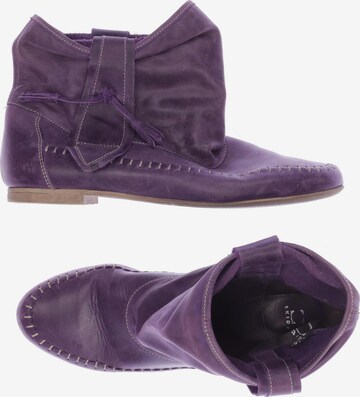 AKIRA Dress Boots in 41 in Purple: front