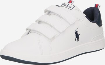 Polo Ralph Lauren Sneaker 'EVERLEE' i vit: framsida