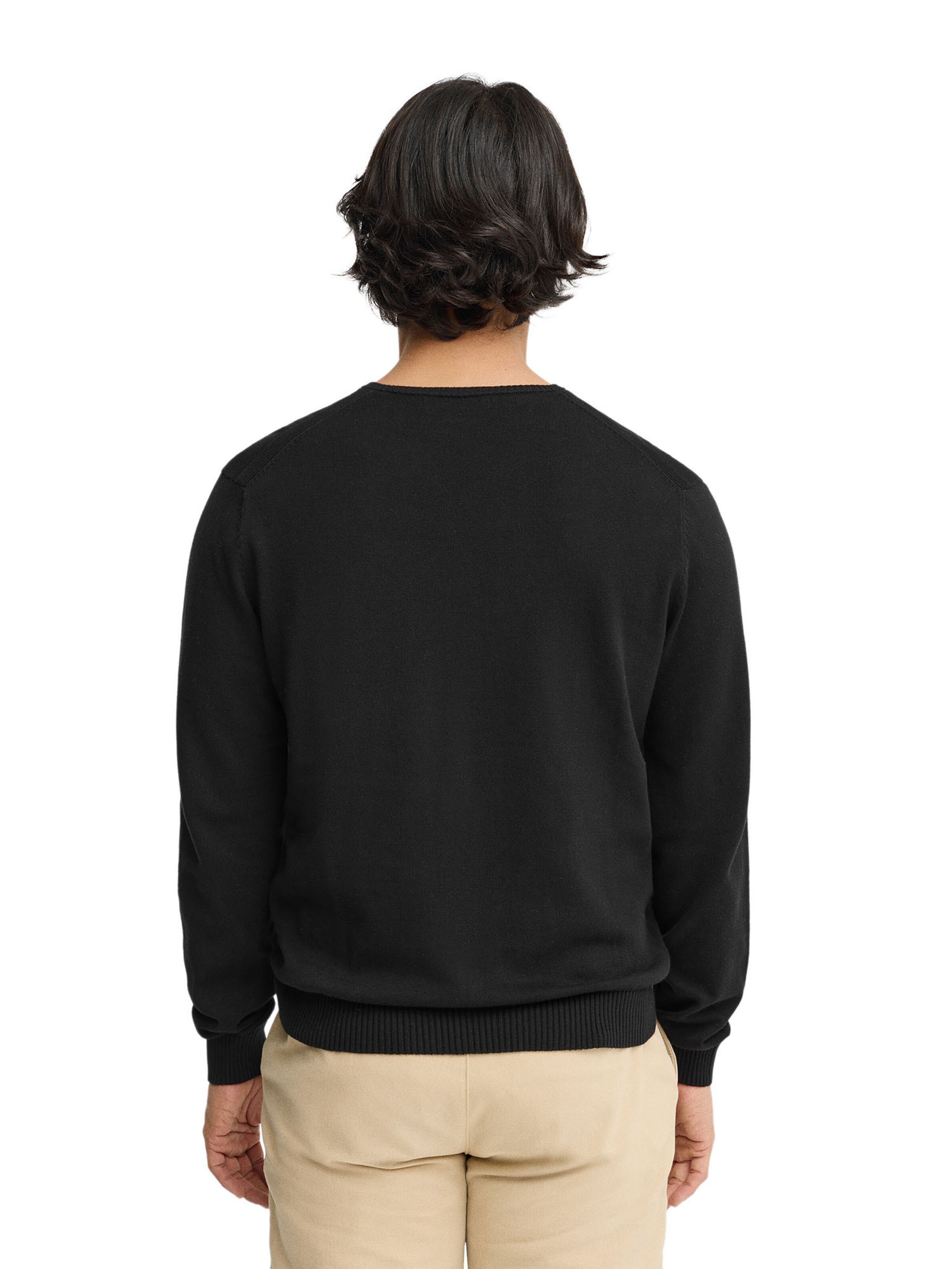 Polo Club Pullover 'Rigby' in Schwarz