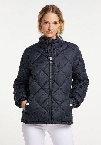 DreiMaster Maritim Between-season jacket in Blue: front